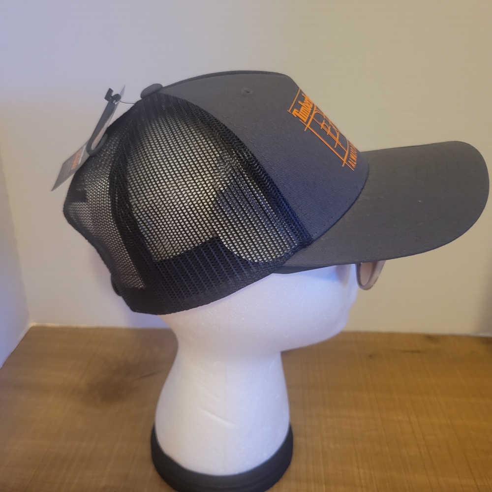 Timberland PRO Gray Hat with Orange Logo and Sunglasses - Picture 3 of 7